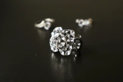 Sparkling Cluster Cocktail Ring Set